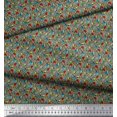 thumbnail image 3 of Soimoi Poly Georgette Fabric Scientific Lab Equipments Education Theme Printed Fabric 1 Yard 42 Inch Wide, 3 of 3