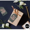 thumbnail image 4 of Inkdotpot Real Rose Gold Foil Merry And Bright Christmas Tags Favor Hang Paper Tags 100 Pieces, 4 of 6