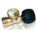 thumbnail image 2 of Flame King Propane Tank Gas Level Indicator YSN212 Use To Indicate Level Of Propane; Fits All Propane Appliances With Type 1 Connection; Glow In The Dark Dial; Brass, 2 of 2