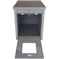thumbnail image 3 of New Age Pet Litter Loo Cat Litter Box Cover Gray, 3 of 5