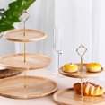 thumbnail image 4 of Home Supplies,Fruit Plate Wood Natural Serving Tray Fruit Plate Unmatched Quality, 4 of 10