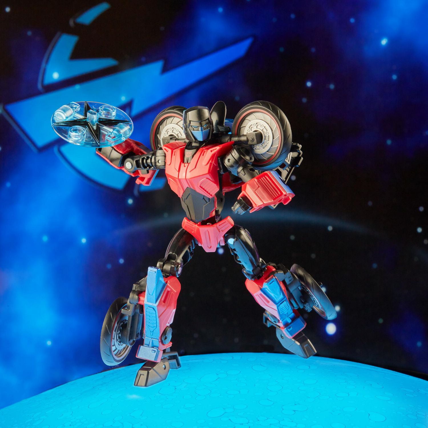 Transformers Generations Legacy Velocitron Speedia 500 Collection, G2 Universe Road Rocket classe Deluxe de 14 cm, dès 8 ans