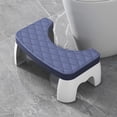 thumbnail image 1 of Home Improvement Toilet Stool Squatting Poop Stool Bathroom Potty Step Stool Toilet Assistance Steps Step Stool Fits All Toilets Detachable Stackable Home Essentials, 1 of 7