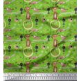 thumbnail image 1 of Soimoi Rayon Fabric Floral,Bird & Animals African Decor Fabric Printed Yard 42 Inch Wide, 1 of 3