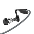 thumbnail image 2 of Shokz OpenMove - Open-Ear Design - Bluetooth Headphones for Sports - Grey, 2 of 15