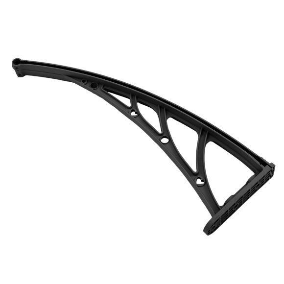 FELTECHELECTR Durable Black Plastic Steel Awning Bracket for Outdoor Use with Easy Installation and Silent Operation 8.5x4.5x3.5