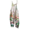 thumbnail image 1 of Pompotops Women's Ethnic Style Print Cold Shoulder Suspender Cami Pants Jumpsuit, 1 of 3