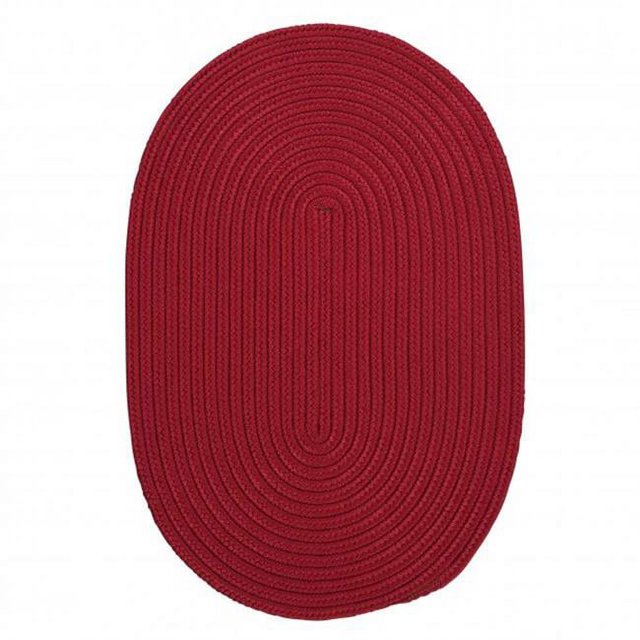 Colonial Mills TG72R020X030 Tapis Ovale 20 x 30 Po. Tortuga, Rouge