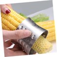 thumbnail image 4 of Cqxid Corn Peeler Under $5 Corn Stripper Cutter 2Pcs Stainless Steel Corn Scraper Pitter Corer Peeler Corn Stripping Tool Circular Corn Threshing Tool Kitchen Corn Peeler, 4 of 9