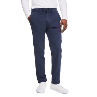 George Men's Slim Straight Cotton Chino Pant