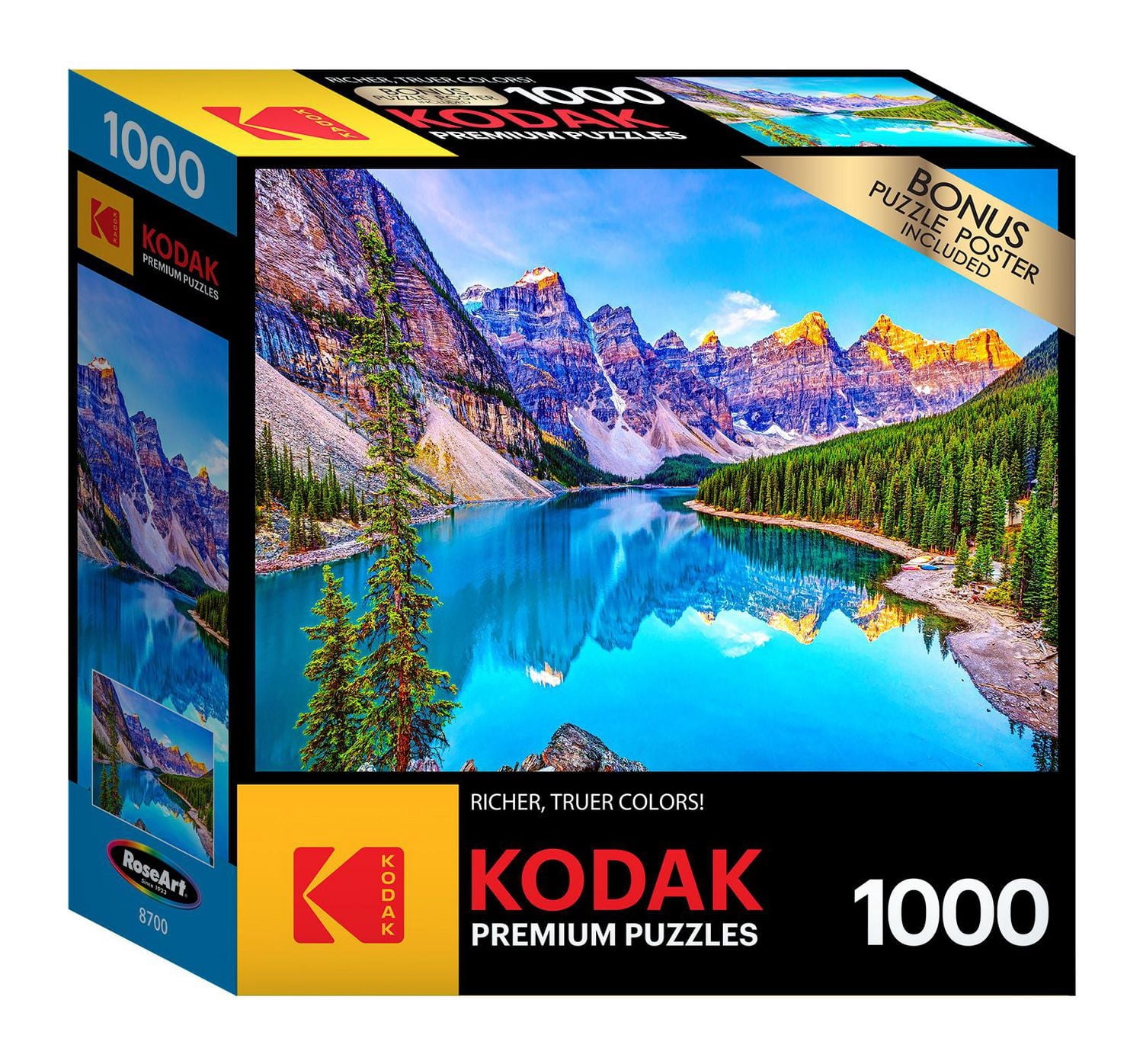 Kodak 1000 Piece Jigsaw Puzzle - Moraine Lake, Banff, Canada