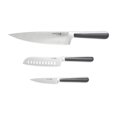thumbnail image 1 of Ensemble de 3 couteaux forgés Sabatier Top Tang, 1 of 9
