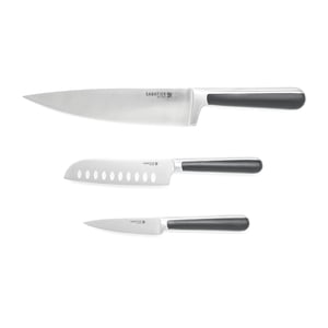 Sabatier 3 PC Ensemble de couteaux Tang Top Forged