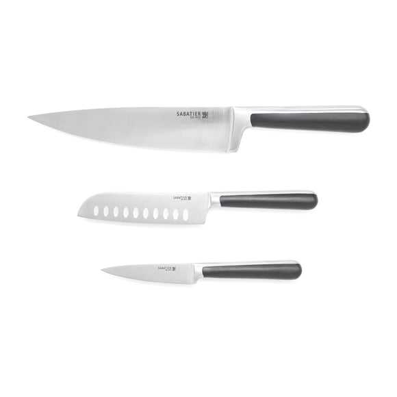 Ensemble de 3 couteaux forgés Sabatier Top Tang