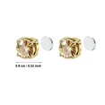 thumbnail image 2 of 3 Paires Boucles d'Oreilles Acupression Magnétothérapie Unisexes Confortables Durables, 2 of 3