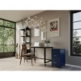 thumbnail image 3 of Pemberly Row 18in 3 Drawer Metal Mobile Filing Cabinet Ball Bearing Slide Navy, 3 of 11