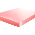 thumbnail image 1 of Unique Bargains Drap-Housse en Satin Soyeux à Poche Profonde Ultra Luxe Lisse, 1 of 7