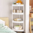 thumbnail image 4 of Storage Cart with Drawers On Wheels,Kitchen Storage Carts,Multifunction Utility Rolling Cart Kitchen Storage Organizer,Mobile Shelving Unit Cart for Bathroom,Laundry,Rolling Utility Cart, 4 of 9