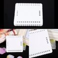 thumbnail image 4 of Braiding Disk, 105mm White Square EVA Foam Weaving Plate for Bracelet Making, Jewelry Craft Tool with Hole Pattern Design Cord Braiding Board for Beginners Experts, 4 of 7