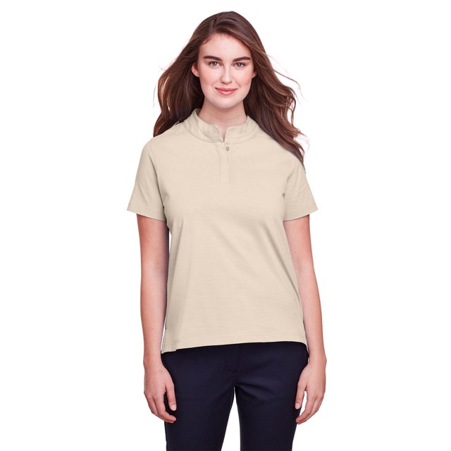 UltraClub Polo Performance en Coton Stretch pour Femme