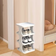 Amzcrzy Shoe Rack, Shoe Rack for Entryway, Shoe Organizer, Storage Rack, Shoe Rack Shoe Rack Storage Organizer With 4 Tiers Metal Shelves For Bedroom Closet Entry Dorm Room Shoe Rack