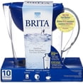 thumbnail image 1 of Brita Pacifica Water Filtration Pitcher with Paint Markers Blue, 10 Cup, 1 of 3