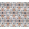 thumbnail image 4 of oneOone Tissu en Coton Flex Triangle Ikat Imprimé au Mètre 40 Pouces de Large, 4 of 4