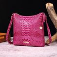 thumbnail image 1 of Retro crocodile pattern ladies handbag, daily match, all-match occasion,Colorful-10, 1 of 16