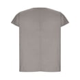 thumbnail image 4 of Penkiiy Blouse en Lin pour Femme à Manches Courtes, Col Ras du Cou, Hauts d'Été Décontractés, Coupe Ample, Gris G, 4 of 5