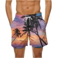 thumbnail image 1 of Birdeem Mens Summer Loose Beach Shorts Pocket Swimming Pants, 1 of 12