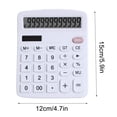 thumbnail image 3 of Fankiway Calculator 12 Digit Desktop Basic Calculato Dual-Power with Large Lcd Display Pc Accessories Computer Accessories, 3 of 4
