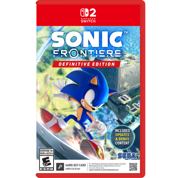 Jeu vidéo Sonic Frontiers Definitive Edition pour (Nintendo Switch 2)