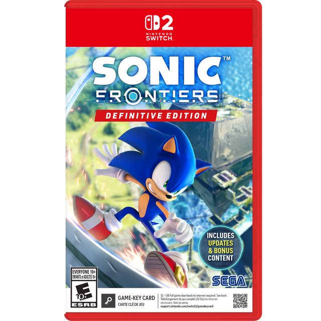 Jeu vidéo Sonic Frontiers Definitive Edition pour (Nintendo Switch 2)