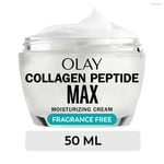 Olay Collagen Peptide 24 MAX Face Moisturizer, Firming Face Cream for Hydration and Skin Renewal
