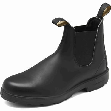Men's Vintage Workwear Chelsea Boots – Durable Slip-Resistant Round Toe Ankle Boots for Outdoor & Casual Wear