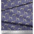 thumbnail image 3 of Soimoi Polyester Crepe Fabric Dalmatian Dog Decor Fabric Printed Yard 52 Inch Wide, 3 of 3