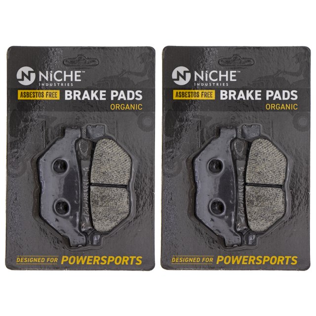 Niche Complete Organic Brake Pad Set for Yamaha Bolt Stryker Motorcycle MK1002693