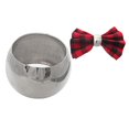 thumbnail image 1 of Silver Metal Round Napkin Ring - Set of 6, 1 of 4