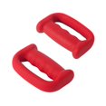 thumbnail image 4 of koolsoo 2 Pcs Haltères de Boxe Prise en Forme de D Poids à Main pour Exercices d'Aérobic Marche Rouge, 4 of 9