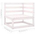 thumbnail image 4 of vidaXL 7 Piece Garden Lounge Set with Cushions Solid Wood Pine, 4 of 5