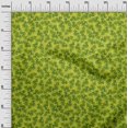 thumbnail image 3 of oneOone Cotton Flex Yellow Fabric Peacock Craft Projects Decor Fabric Printed By The Yard 40 Inch Wide, 3 of 5