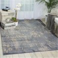 thumbnail image 1 of Michael Amini 841491107737 2 ft. 2 in. x 7 ft. 6 in. Nourison Gleam Slate Area Rug, 1 of 1