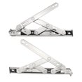 thumbnail image 1 of Unique Bargains 8-Inch Hanging/Casement Window Hinge, 202 Stainless Steel 2Pcs, 1 of 5
