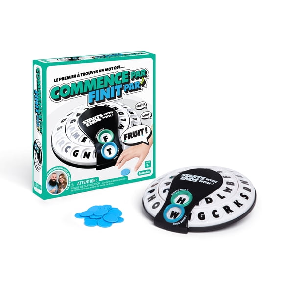 Starts With Ends With - French Game