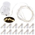 thumbnail image 1 of Miangastore Hanging Fairy Lights Transparent Button Battery 12Pcs 78.7In, 1 of 8