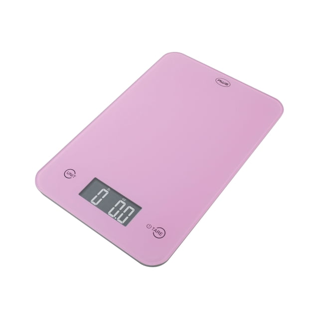 American Weigh Scale Onyx Series Digital Multifunction Kitchen Weight Scale, Pink, 11lbs x 01oz (ONYX-5K-PK)