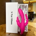 thumbnail image 3 of V For Vibes Triple Rabbit Vibrator Ambrosia - Pink, 3 of 4