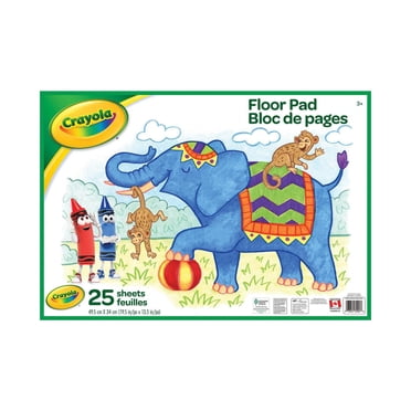 Bloc de papier géant Crayola, 25 pages