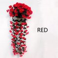 thumbnail image 3 of Vibrant 18 Branches Artificial Violet Flower Vine for Home Decor & Events, 3 of 6