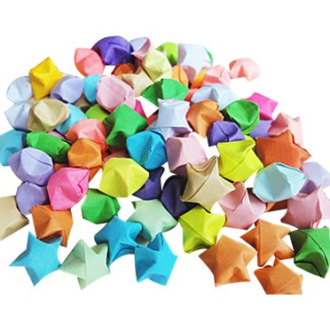 Offres du Jour Liquidation! 100 Étoiles Bricolage Étoile Produit Fini pour Artisanat en Papier Cadeaux de Noël